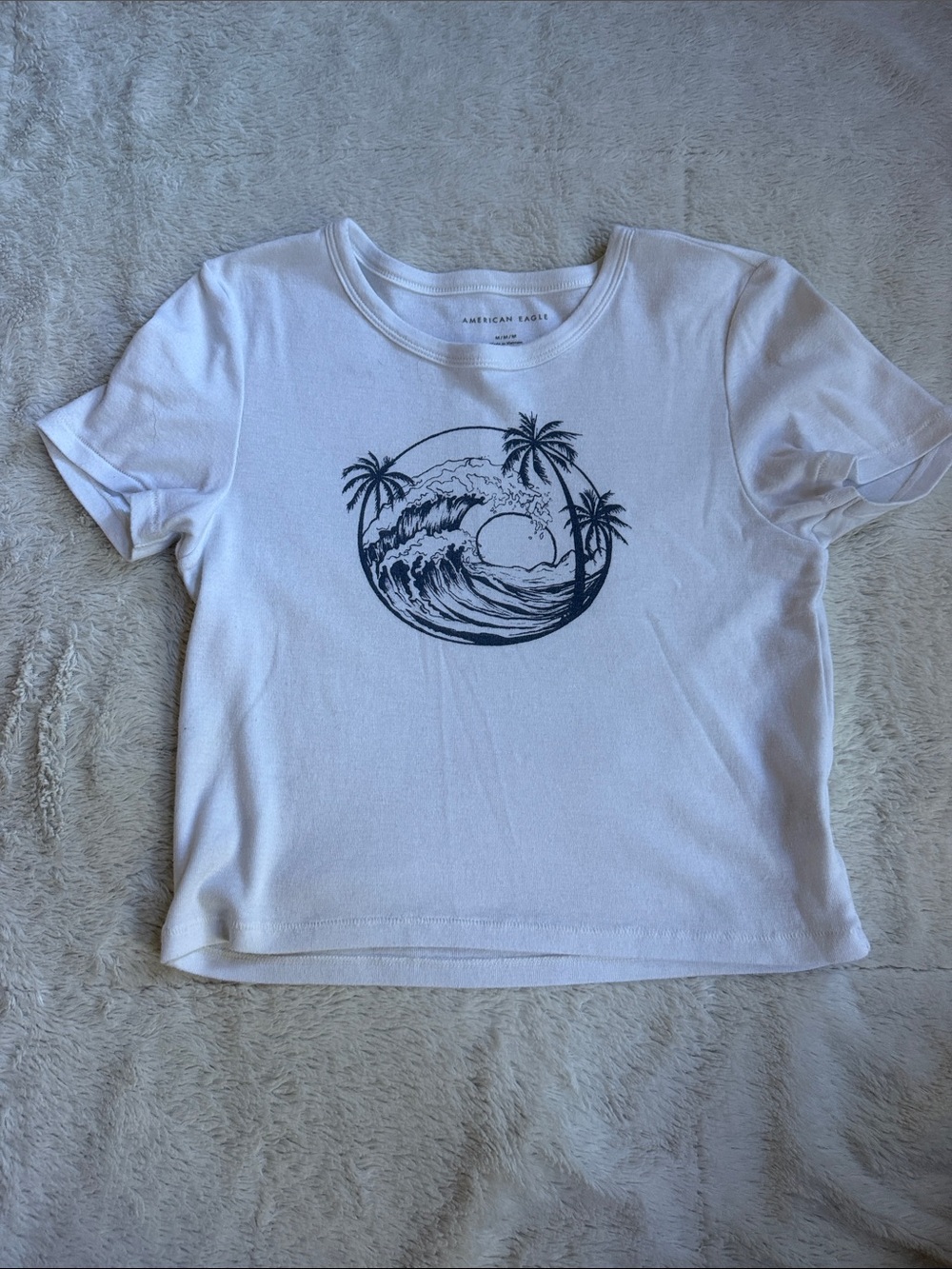 American Eagle Beach Waves Tee